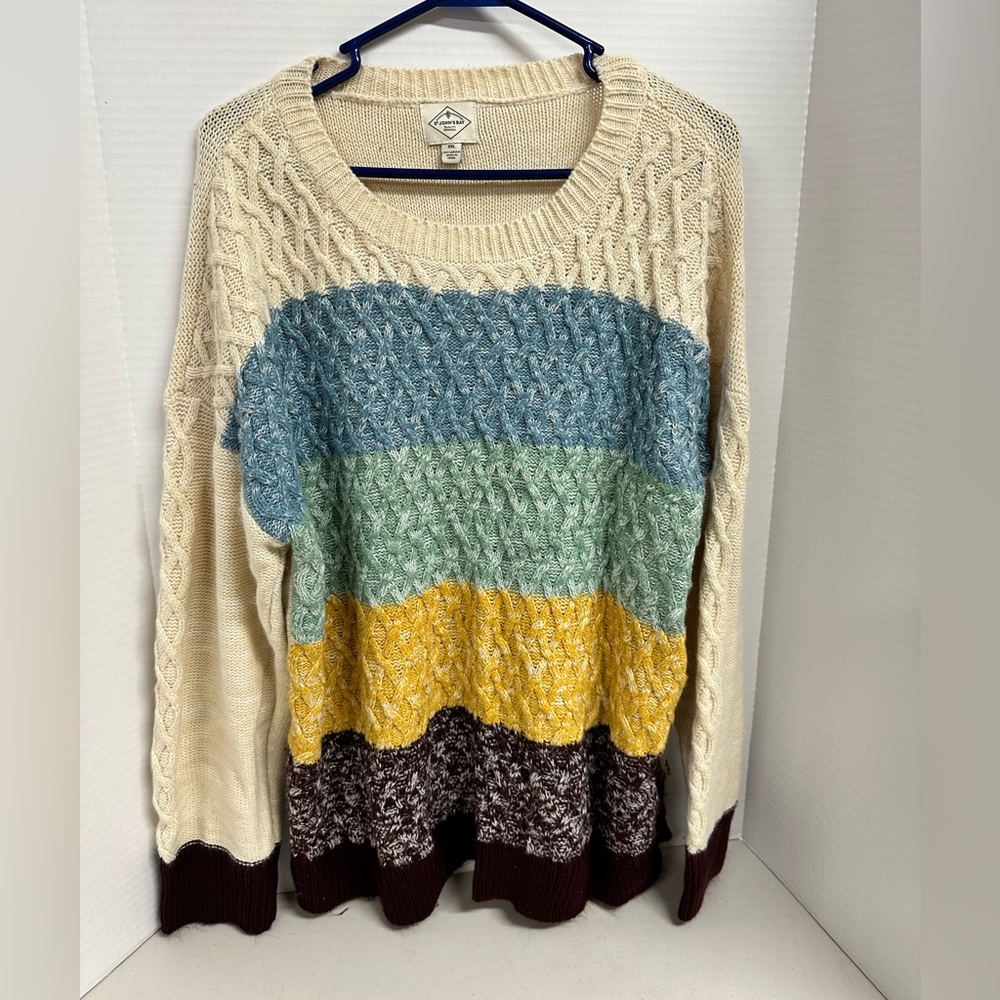 Multi color vintage sweater